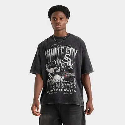 New Era Men's Chicago White Sox Mlb Sport Classic 2005 Champions Graphic T-shirt In Black
