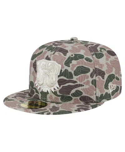 New Era Men's Cleveland Browns Geo Camo 59fifty Fitted Hat