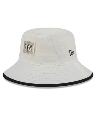 New Era Men's Cream Cincinnati Bengals 2026 Nfl Training Camp Sport Bucket Hat In White