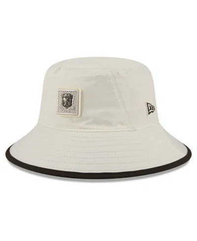 New Era Men's Cream Cleveland Browns 2026 Nfl Training Camp Sport Bucket Hat