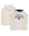 NEW ERA MEN'S CREAM DALLAS COWBOYS HISTORIC PULLOVER HOODIE