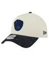 New Era Men's Cream Milwaukee Brewers Speckle A-frame 9forty Adjustable Hat