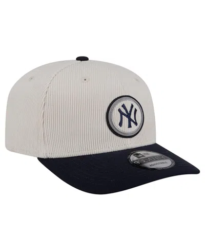 New Era Men's Cream New York Yankees Loyal 9seventy Adjustable Hat In White
