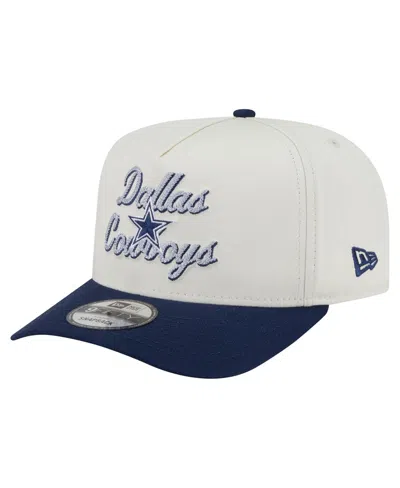 Cappello Dallas Cowboys New Era Snapback &ndash; Off White Crema Blu Stella &ndash; CeeDee Lamb Parsons