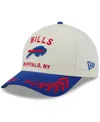 New Era Men's Cream/royal Buffalo Bills 2025 Nfl Draft A-frame 9fifty Snapback Hat