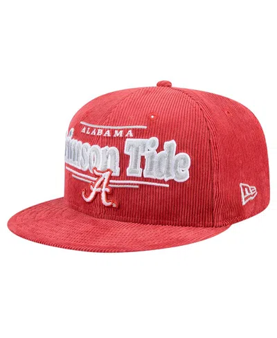 New Era Men's Crimson Alabama Crimson Tide Display 9fifty Snapback Hat