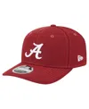 New Era Men's Crimson Alabama Crimson Tide Team Collective 9seventy Stretch-snap Adjustable Hat In Red