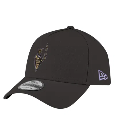 New Era Men's Eclipse Black Golden State Valkyries Core Logo A-frame 9forty Adjustable Hat