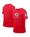 New Era Men's Elly De La Cruz Red Cincinnati Reds Design Lab Name Number T-shirt In Red