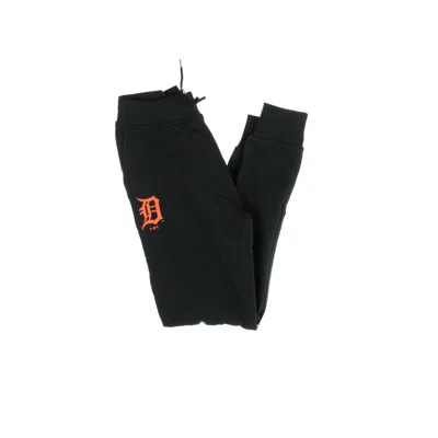 New Era Men's Fleece Tracksuit Pants Team Apparel Track Pant Dettig In Black