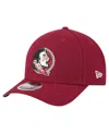 New Era Men's Garnet Florida State Seminoles Team Collective 9forty M-crown Adjustable Hat In Burgundy