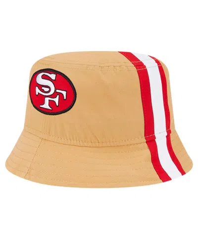 New Era Men's Gold San Francisco 49ers Helmet Bucket Hat