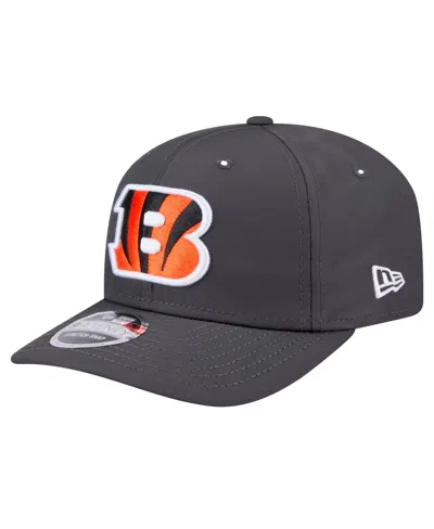 New Era Men's Graphite Cincinnati Bengals Main 9seventy Stretch-snap Hat In Gray