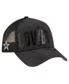 New Era Men's Graphite Dallas Cowboys Midnight Ink Tonal A-frame 9forty Adjustable Hat In Graphite