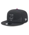 New Era Men's Graphite New York Mets 2024 City Connect 9fifty Snapback Hat In Graphite