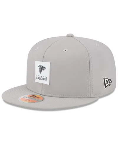 New Era Men's Gray Atlanta Falcons 2025 Sideline 59fifty Fitted Hat