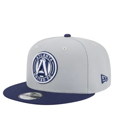 New Era Men's Gray Atlanta United Fc Color Pack Two-tone 9fifty Snapback Hat
