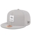 New Era Men's Gray Baltimore Ravens 2025 Sideline 59fifty Fitted Hat In Gray
