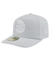 New Era Men's Gray Boston Bruins Color Pack A-frame 59fifty Fitted Hat In Gray