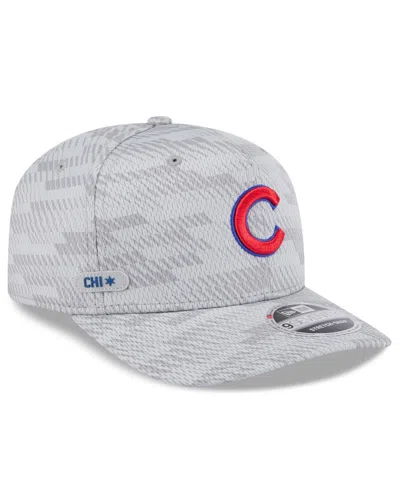New Era Men's Gray Chicago Cubs 2025 Mlb Clubhouse 9seventy Stretch-snap Hat
