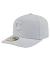 New Era Men's Gray Chicago Cubs Colorpack 59fifty Fitted Hat In Gray