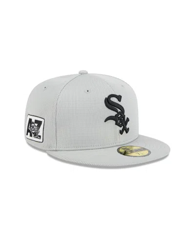 New Era Men's Gray Chicago White Sox 2025 Spring Training 59fifty Fitted Hat