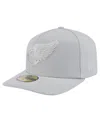 New Era Men's Gray Detroit Red Wings Color Pack A-frame 59fifty Fitted Hat In Gray