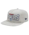 New Era Men's Gray Detroit Tigers Corduroy Golfer Snapback Hat