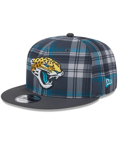 New Era Men's Gray Jacksonville Jaguars 2024 Sideline Statement 9fifty Snapback Hat In Gray,graphite