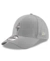 New Era Men's Gray Las Vegas Aces Primary Logo 9forty Adjustable Hat In Gray