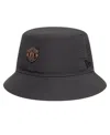 New Era Men's Gray Manchester United Bronze Bucket Hat