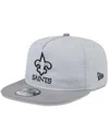 New Era Men's Gray New Orleans Saints 2024 Nfl Training Camp Golfer Snapback Hat In Gray