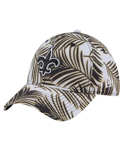 New Era Men's Gray New Orleans Saints Palms 39thirty Flex Hat