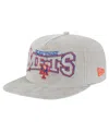 New Era Men's Gray New York Mets Corduroy Golfer Snapback Hat In Gray