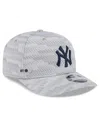 New Era Men's Gray New York Yankees 2025 Mlb Clubhouse 9forty M-crown Adjustable Hat In Gray