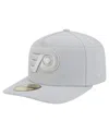 New Era Men's Gray Philadelphia Flyers Color Pack A-frame 59fifty Fitted Hat