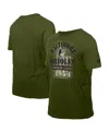 New Era Men's Green Baltimore Orioles Armed Forces T-shirt In Green