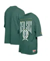 New Era Men's Green Boston Red Sox 2025 City Connect Enzyme Wash Oversized T-shirt In Green