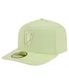 New Era Men's Green Columbus Crew Color Pack A-frame 59fifty Fitted Hat