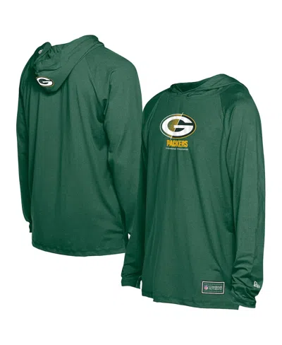 New Era Men's Green Green Bay Packers Functional Fandom Hoodie