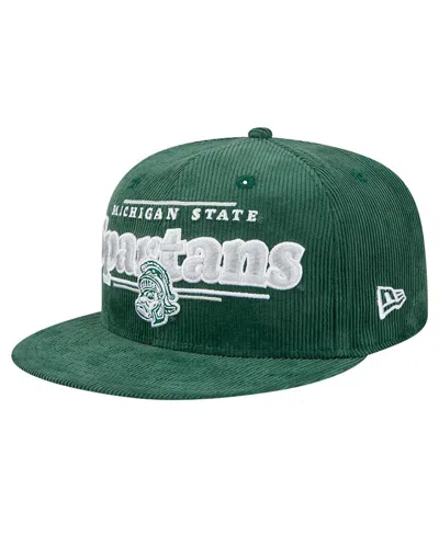 New Era Men's Green Michigan State Spartans Display 9fifty Snapback Hat