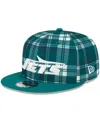 New Era Men's Green New York Jets 2024 Sideline Statement 9fifty Snapback Hat In Green