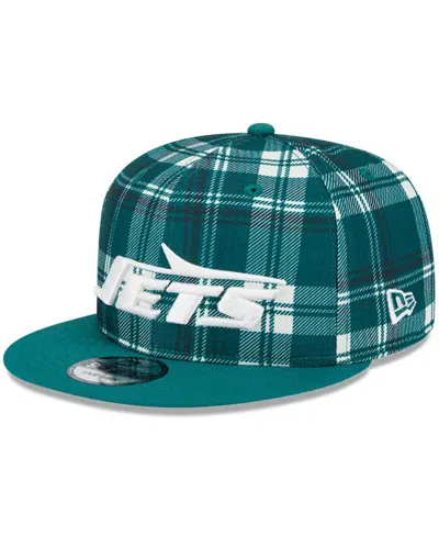 New Era Men's Green New York Jets 2024 Sideline Statement 9fifty Snapback Hat