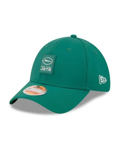 New Era Men's Green New York Jets 2025 Sideline 39thirty Flex Hat