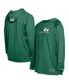 New Era Men's Green New York Jets Functional Fandom Hoodie In Green