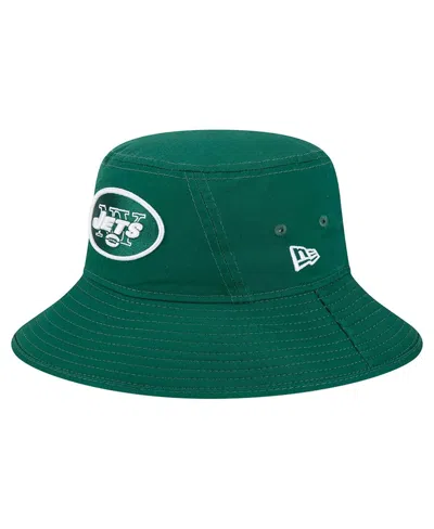New Era Men's Green New York Jets Main Bucket Hat