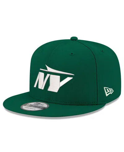 New Era Men's Green New York Jets Standard 9fifty Snapback Hat
