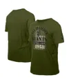 NEW ERA MEN'S GREEN SAN FRANCISCO GIANTS ARMED FORCES T-SHIRT