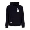 New Era Men's Hoodie Mlb Essentials Hoodie Losdod Black/white In Black