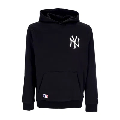 New Era Men's Hoodie Mlb Essentials Hoodie Neyyan Black/white In Blue